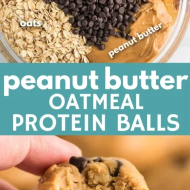 Healthy no bake protein balls made with natural ingredients for a nutritious snack.