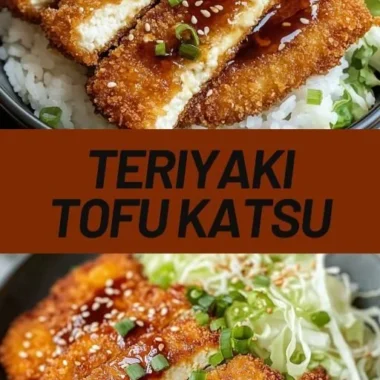 Crispy vegan tofu katsu served with a side of delicious dipping sauce