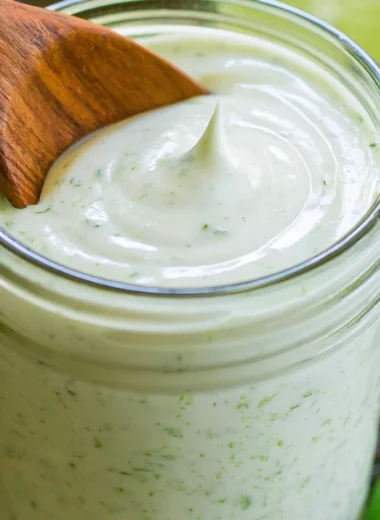 Bottled Jalapeño Ranch Dressing ready for serving on fresh salads