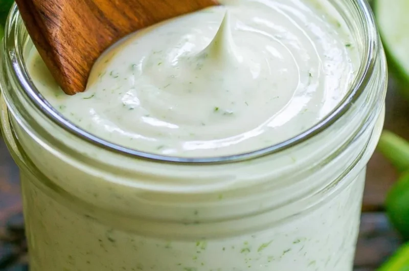 Bottled Jalapeño Ranch Dressing ready for serving on fresh salads