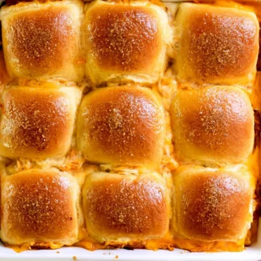 Delicious Buffalo Chicken Sliders served on a platter
