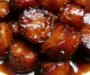 Sweet Crock Pot Kielbasa Bites